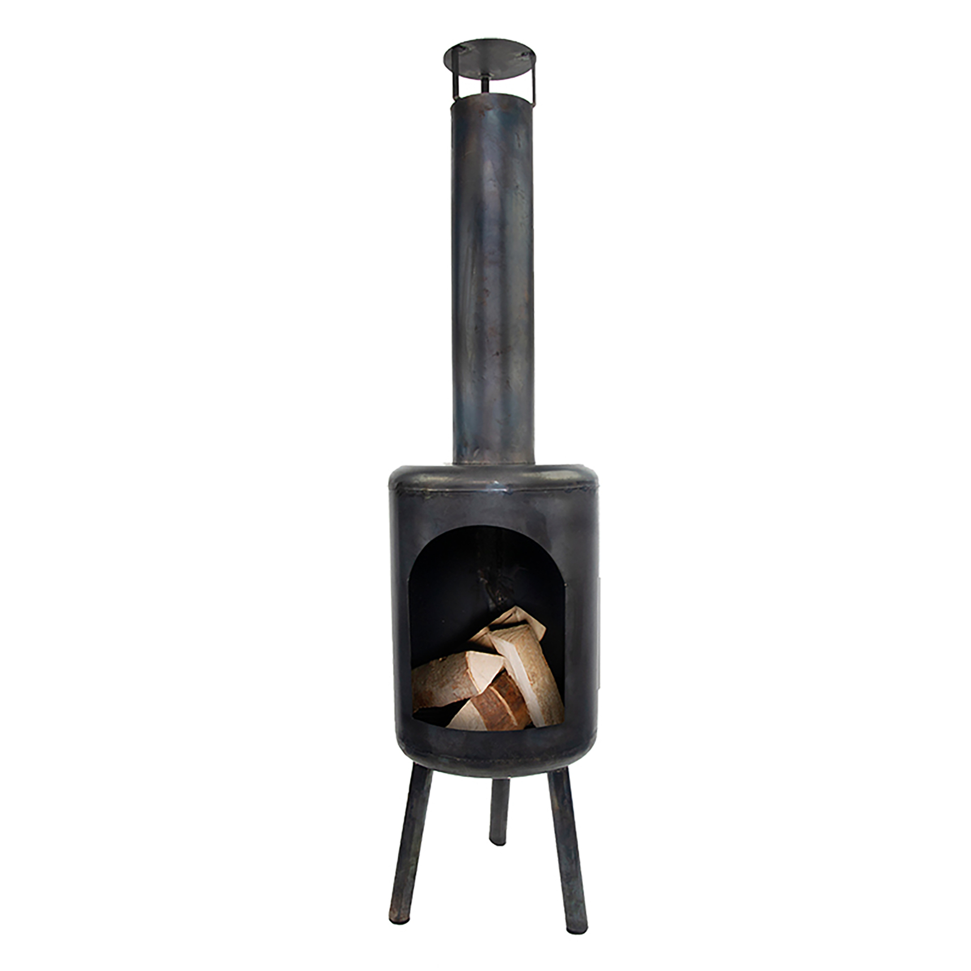 Esschert Design, Round Terrace Heater, Metal, Model# FF467
